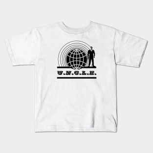 Man from U.N.C.L.E TV Show Logo Kids T-Shirt